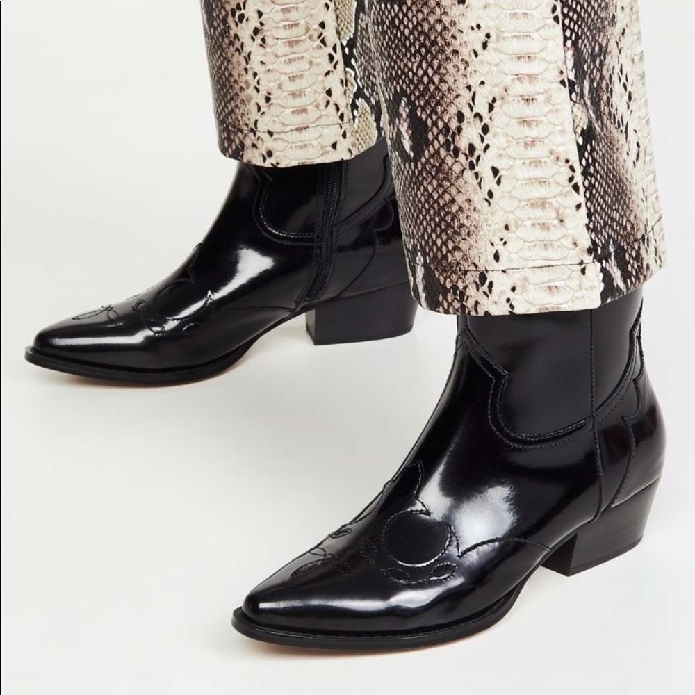 LAST ONE ‼️ VILLA ROUGE COWBOY BOOTS - WOMENS